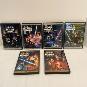 Star Wars Episodes 2-6 DVDs Plus Bonus Materials DVD Bundle